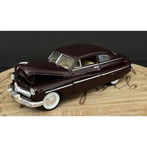 Hawk J Lloyd 1949 Ford Mercury 1/24 Scale Die Cast Metal Car Brown